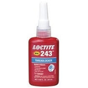 243 Threadlocker, Medium, Oil Resist, Blue, 50ml, 10/BX