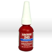 243(TM) Threadlocker, Blue Medium Strength/Oil Resistant 10 ml Bottle