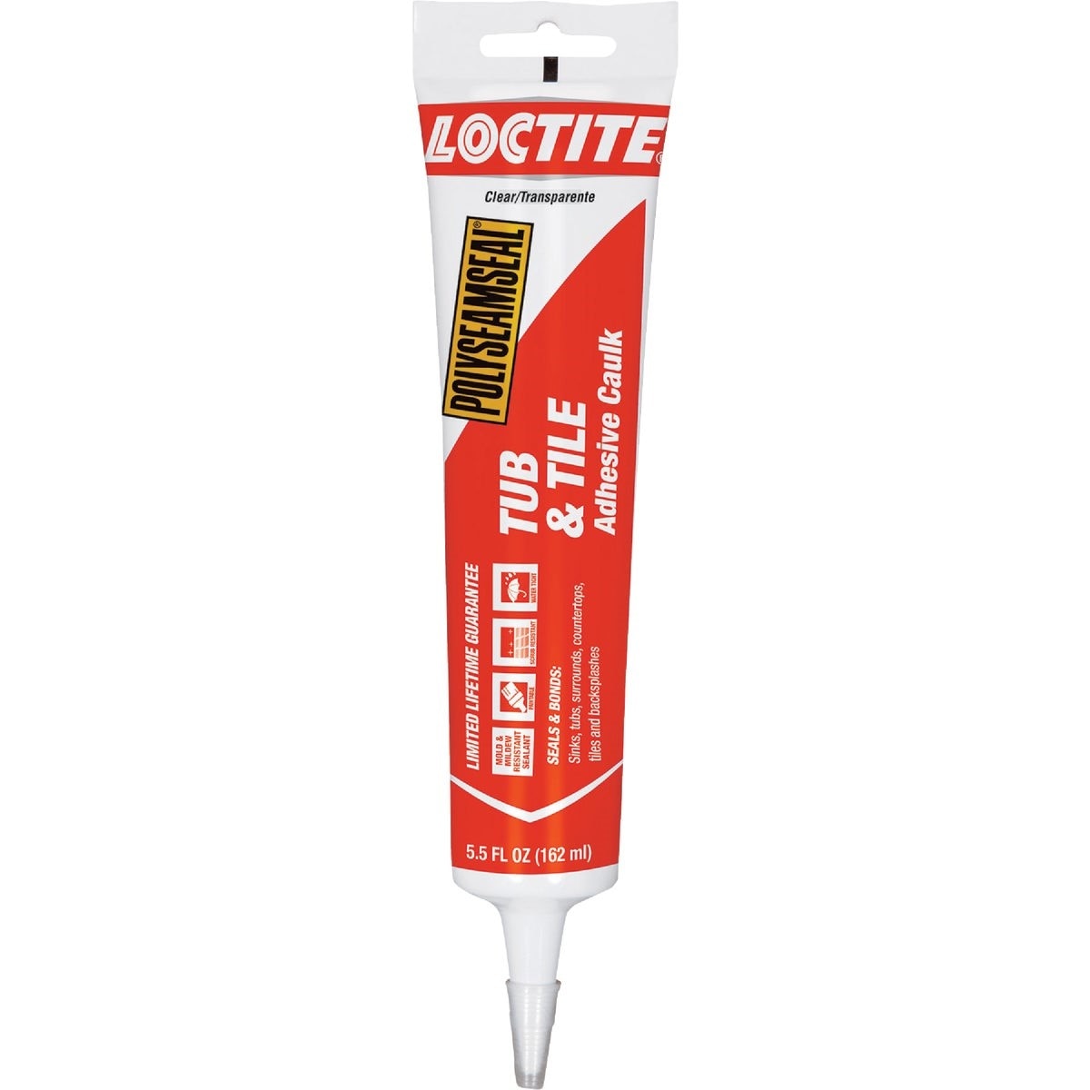 Loctite Polyseamseal 5.5 Oz. Clear Kitchen & Bath Caulk