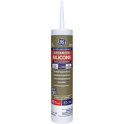 GE Advanced Silicone 2 Kitchen & Bath Sealant, Clear, 10.1 Oz.