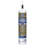 GE Advanced Silicone 2 Window & Door Sealant, Black, 10.1oz