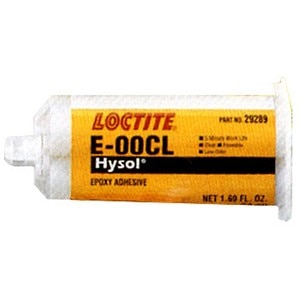 Epoxy Adhesive, Container Size 50 Milliliters, Shear Strength 2000 to 4000 PSI, Substrates Metal, Thermoplastic, Thermoset Plastic, Glass, Ceramic, Masonry, Paper/Hardboard, Work Life 5 Minutes, Fast Setting, Low Odor, Clear, Cartridge
