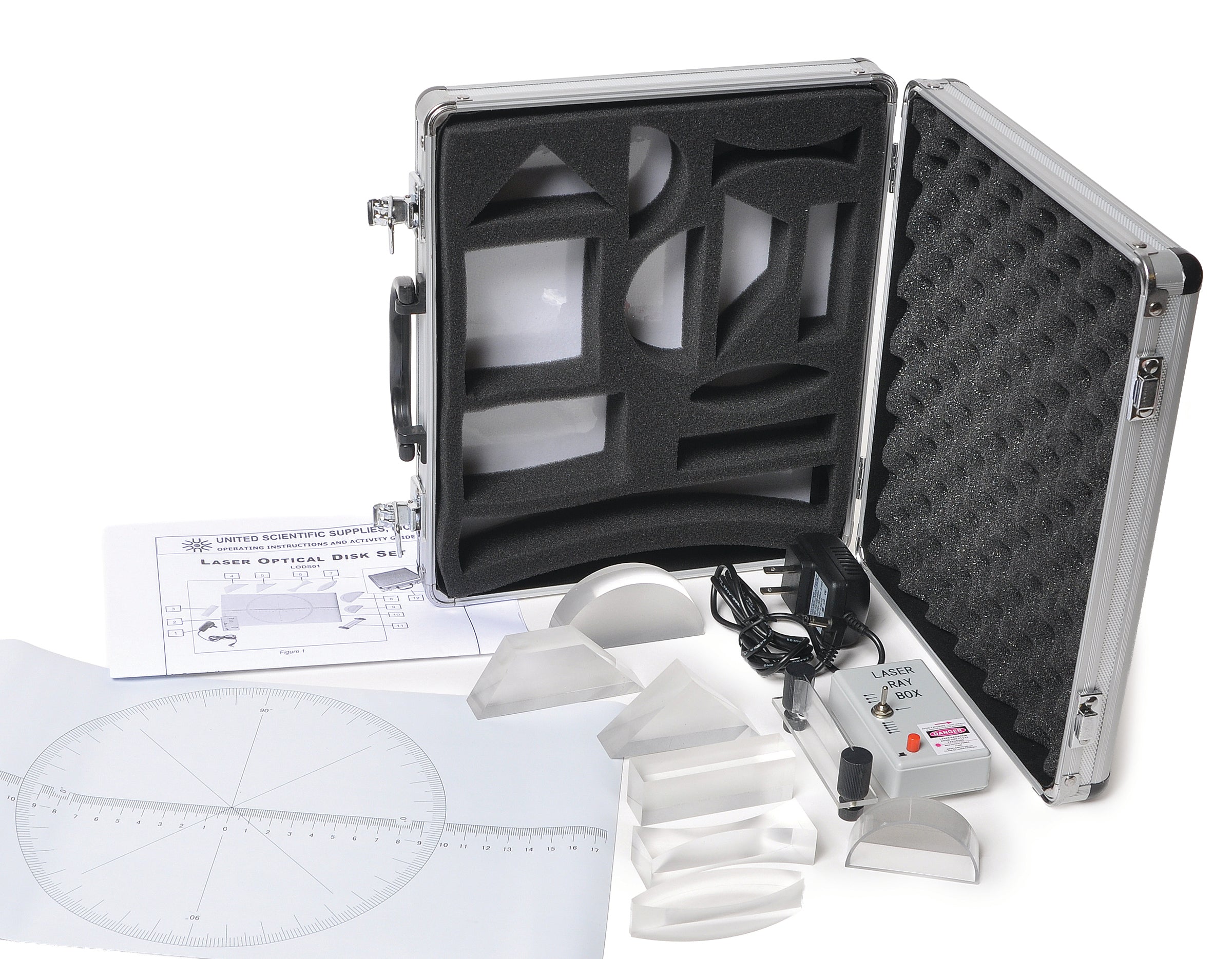 United Scientific® Laser Optical Disk Set