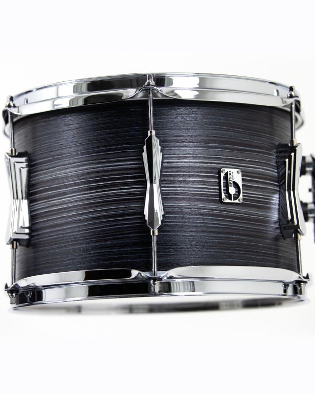 British Drum Co, LON-22-CBUS-CK Lounge Series Club 22 Kit, Carnaby Knight (13", 16", 22")