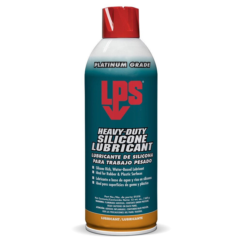 LPS Heavy-duty Silicone Lubricant, Style: Aerosol can, Size: 16 oz - Net 13 oz, Packaging Qty: 12 cans per case