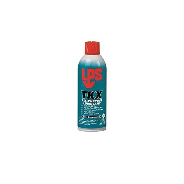 LPS TKX All-purpose Lubricant, Style: Aerosol can, Size: 16 oz - Net 11 oz, Packaging Qty: 12 cans per case
