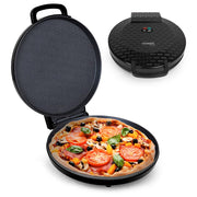 Courant Courant Pizza Maker, Griddle and Oven, 220 Voltage, Kosher! - Black