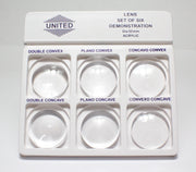 United Scientific® 50 mm Demonstration Lens Set, Acrylic