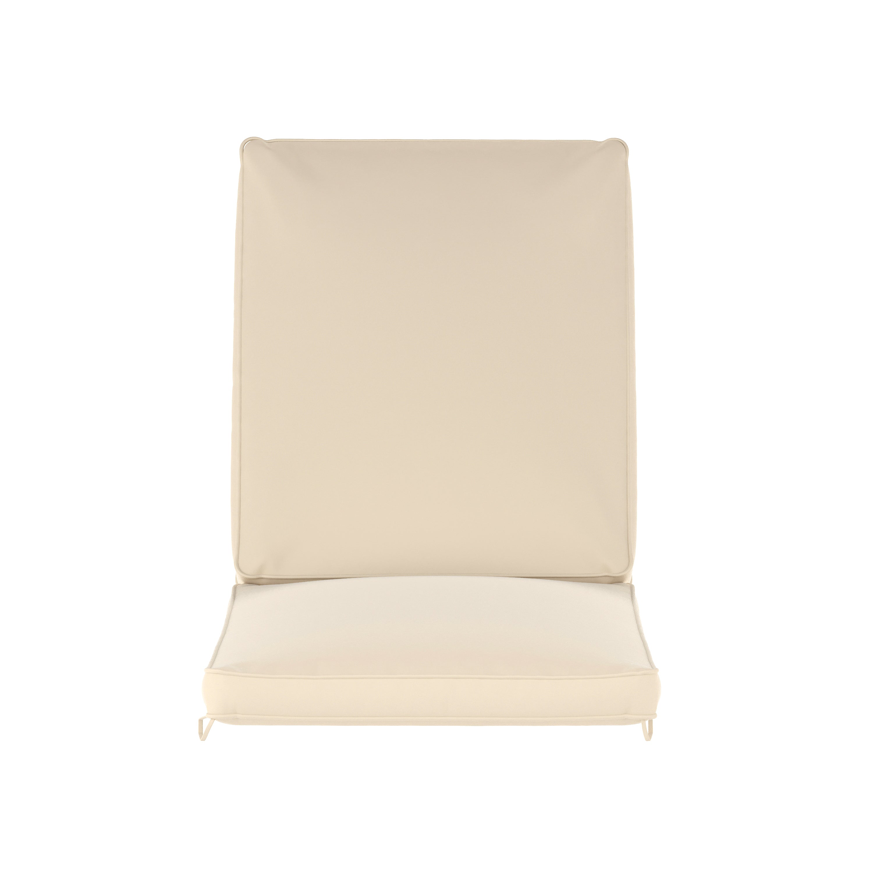 Lyra Commercial Grade Water-Resistant, 72 x 21 x 3 Inch Outdoor Chaise Lounge Patio Cushion, Beige