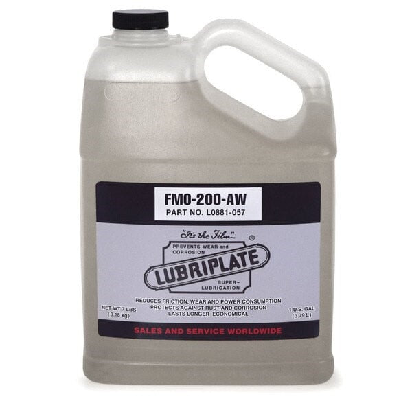 Lubriplate L0881-057 FMO-200 AW Multi-Purpose, Food Grade USP White Mineral Oil, 1 Gallon Jug, priced and sold per case of 4 only.