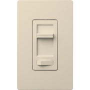 Lutron Lumea Incandescent/Halogen/LED/CFL Light Almond Slide Dimmer Switch