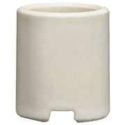 Leviton Keyless Medium Base White Porcelain Commercial Lamp Socket