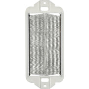 Leviton Decora White Brush Passthrough Wall Plate Insert