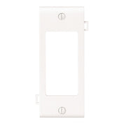 Leviton 1-Gang Plastic Sectional Rocker Decorator Wall Plate Center Panel, White