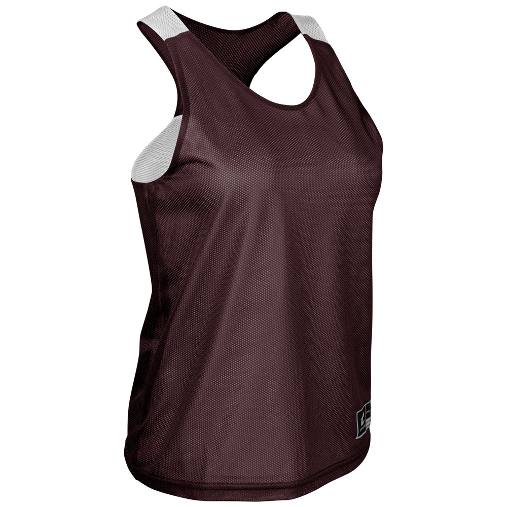 MIDDIE Lacrosse Jersey - Maroon White - Girls - Large