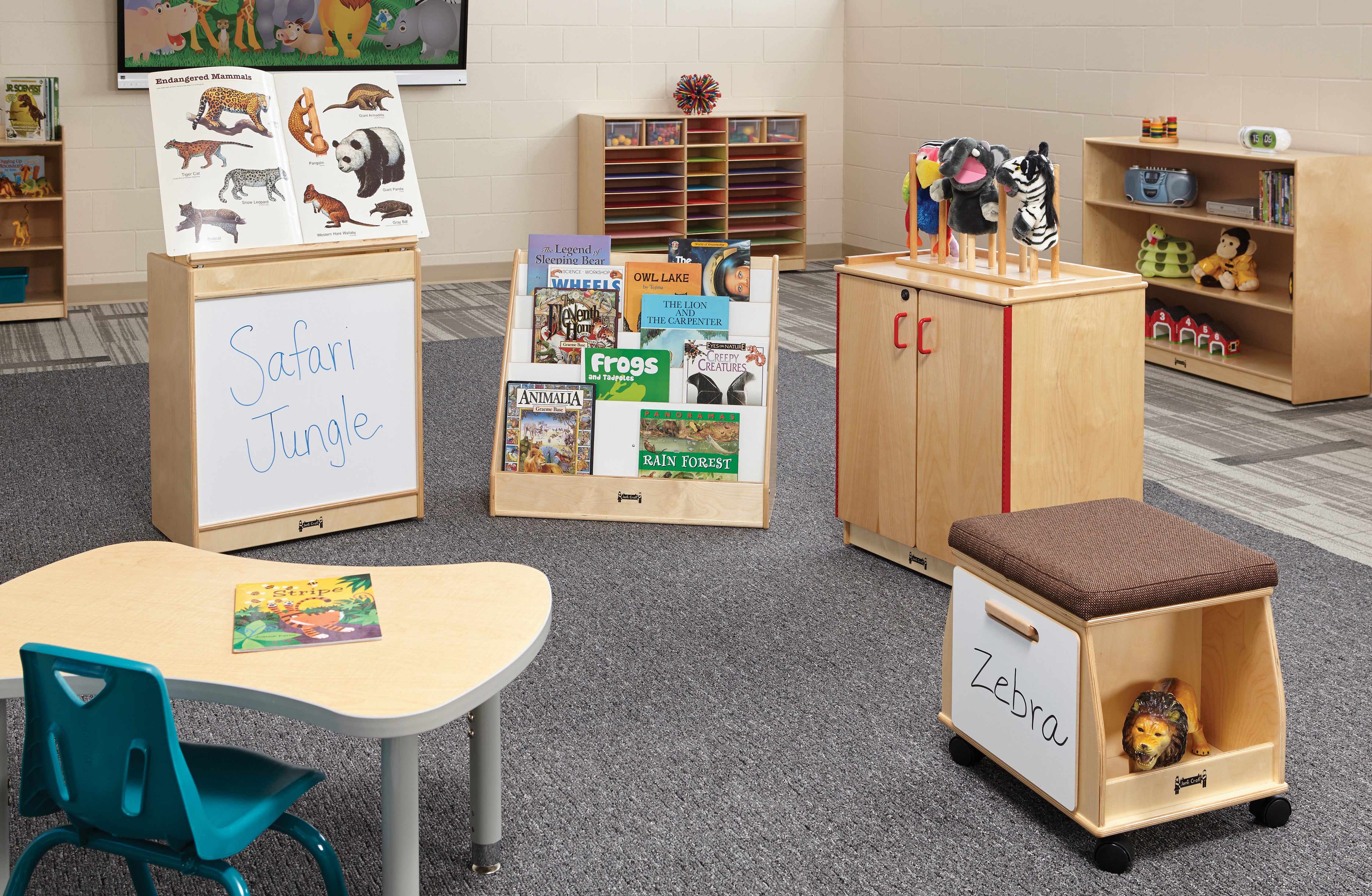 Jonti-Craft® Media Cart - Lockable