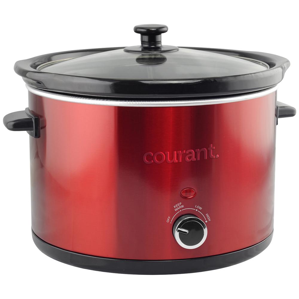 Courant Courant 5.5 Quart Slow Cooker - Red