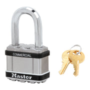 2in (51mm) Wide Commercial Magnum Laminated Steel Padlock with Stainless Steel Body Cover, 1-1/2in (38mm) Shackle