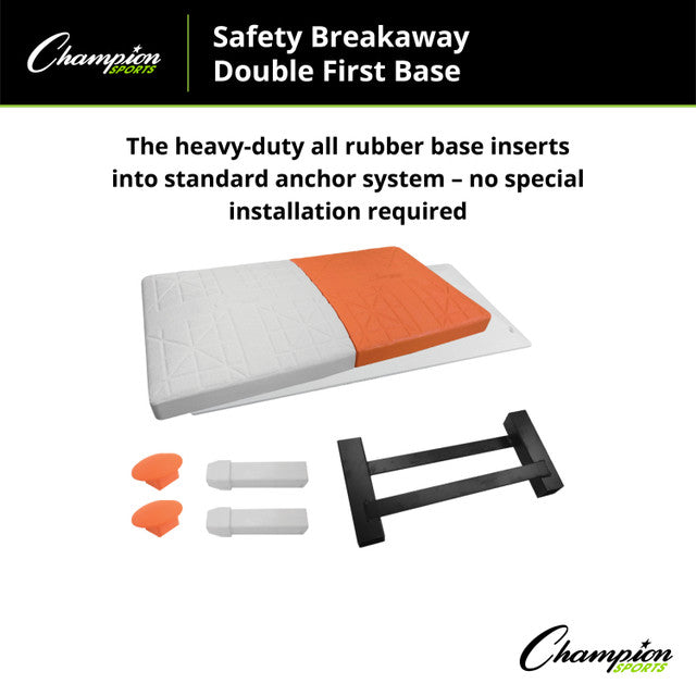 Safety Breakaway Double First Base