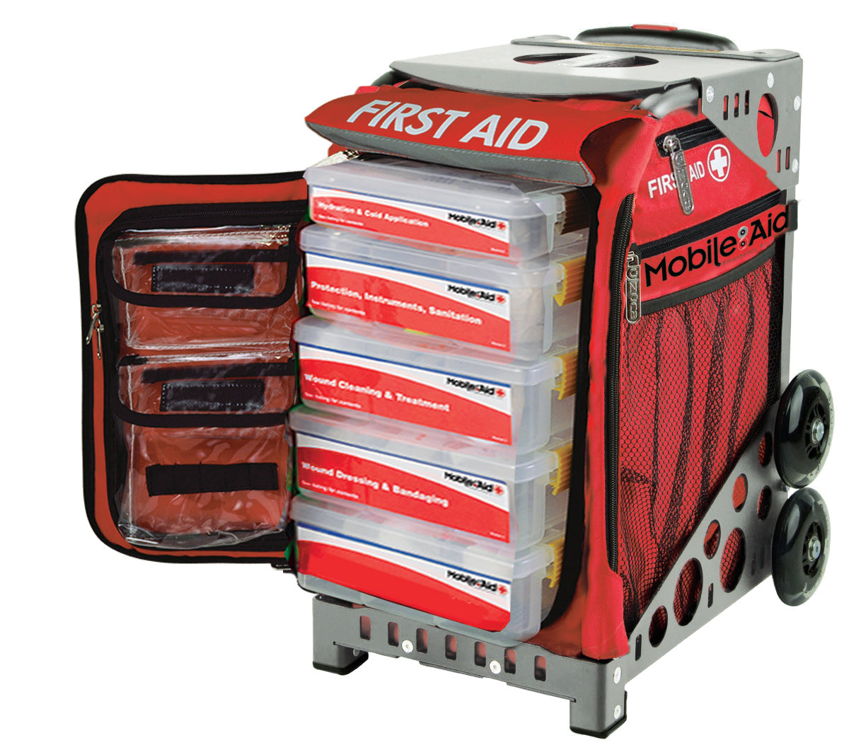 MobileAid® Essentials Easy-Roll™ First Aid Cart