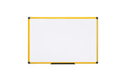 MasterVision Industrial Gold Ultra Magnetic Lacquered Steel  Board 36 x48" Yellow Maya Frame