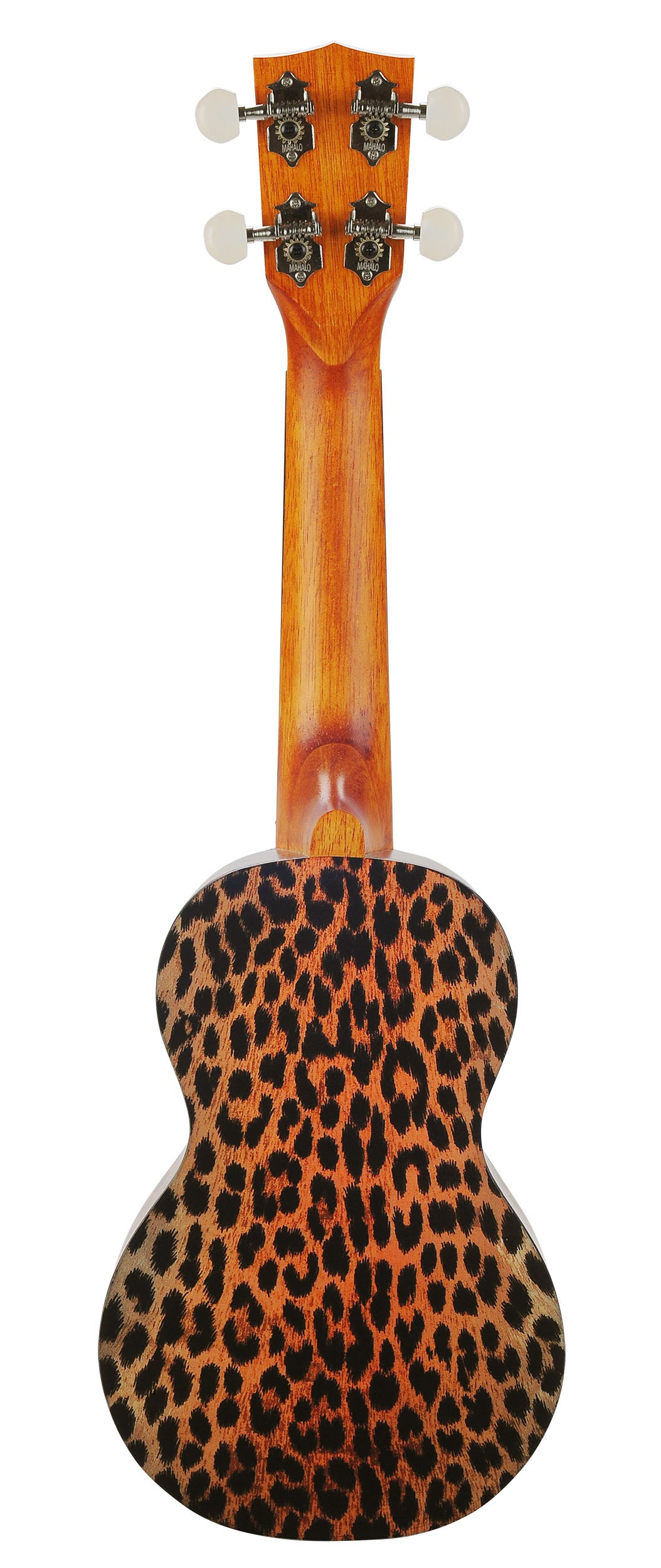 Mahalo MA1CH Art II Series Soprano Ukulele. Cheetah Motiff