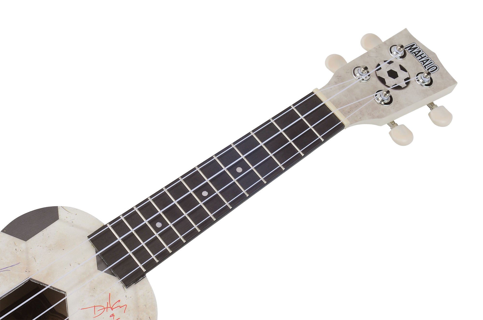 Mahalo MA1FB Art II Series Soprano Ukulele. Soccar Motiff