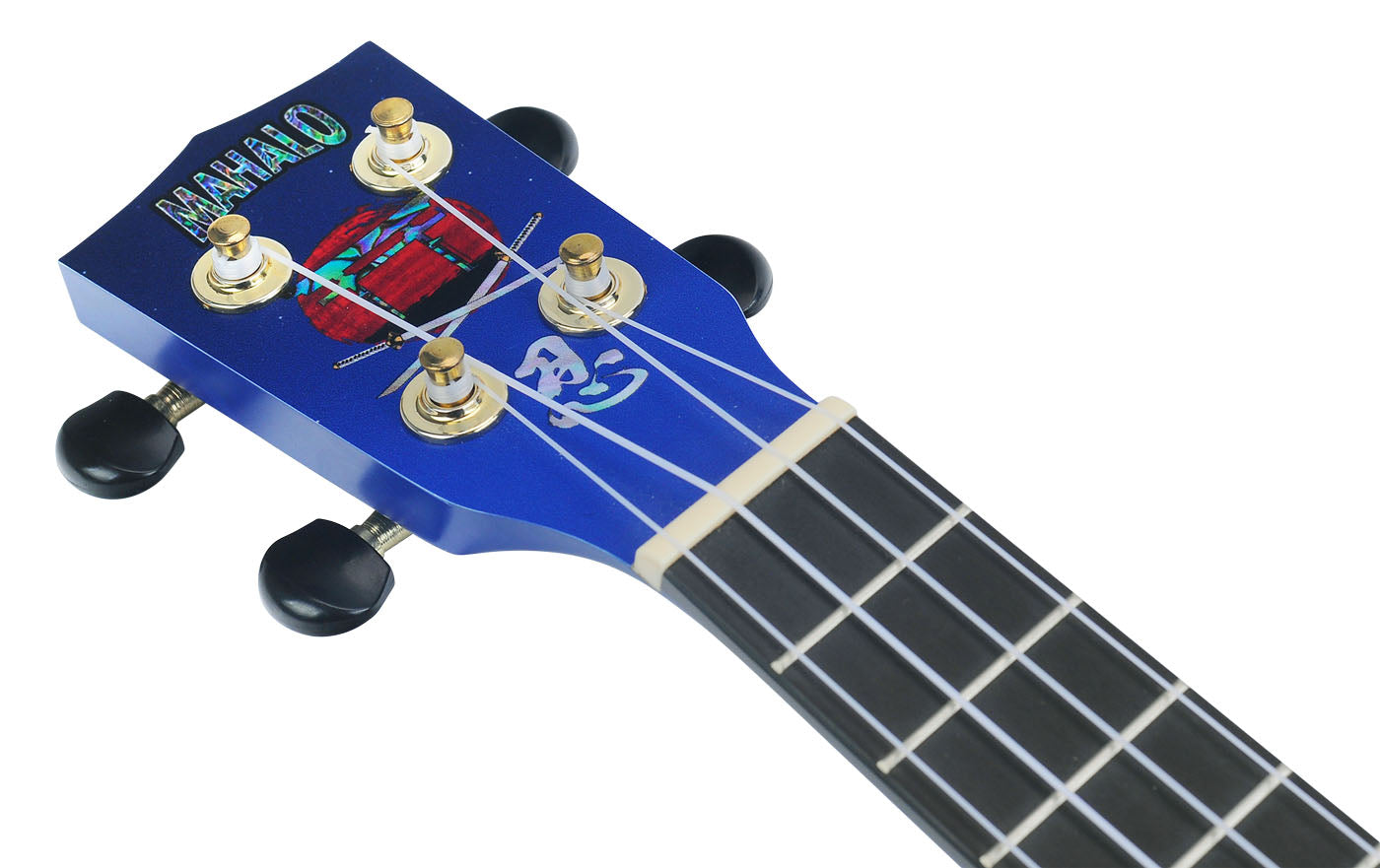 Mahalo MA1NJ Art Series Soprano Ukulele. Ninja Motiff