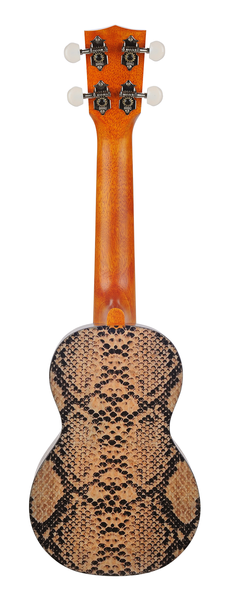 Mahalo MA1PY Art II Series Soprano Ukuelele. Python Motiff