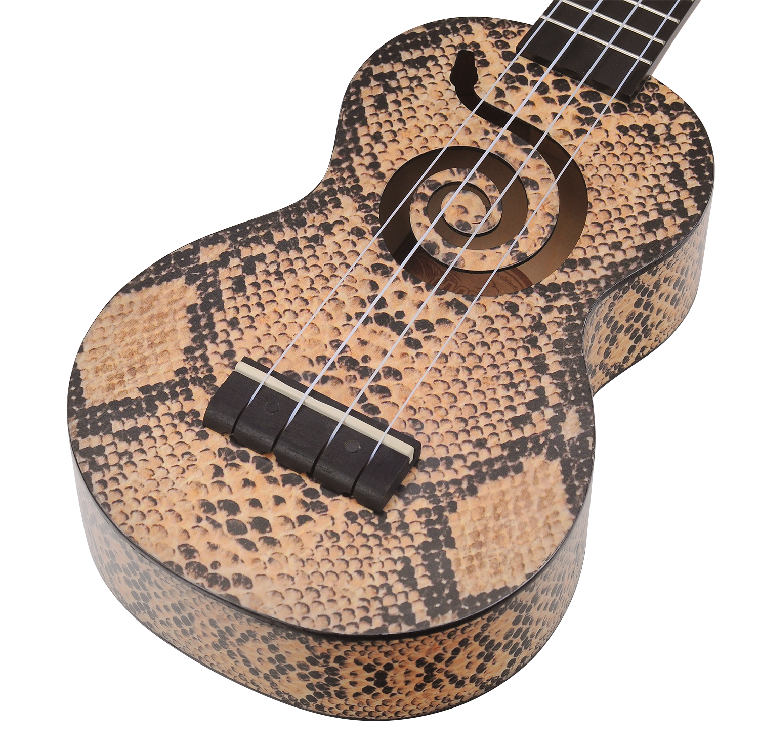 Mahalo MA1PY Art II Series Soprano Ukuelele. Python Motiff