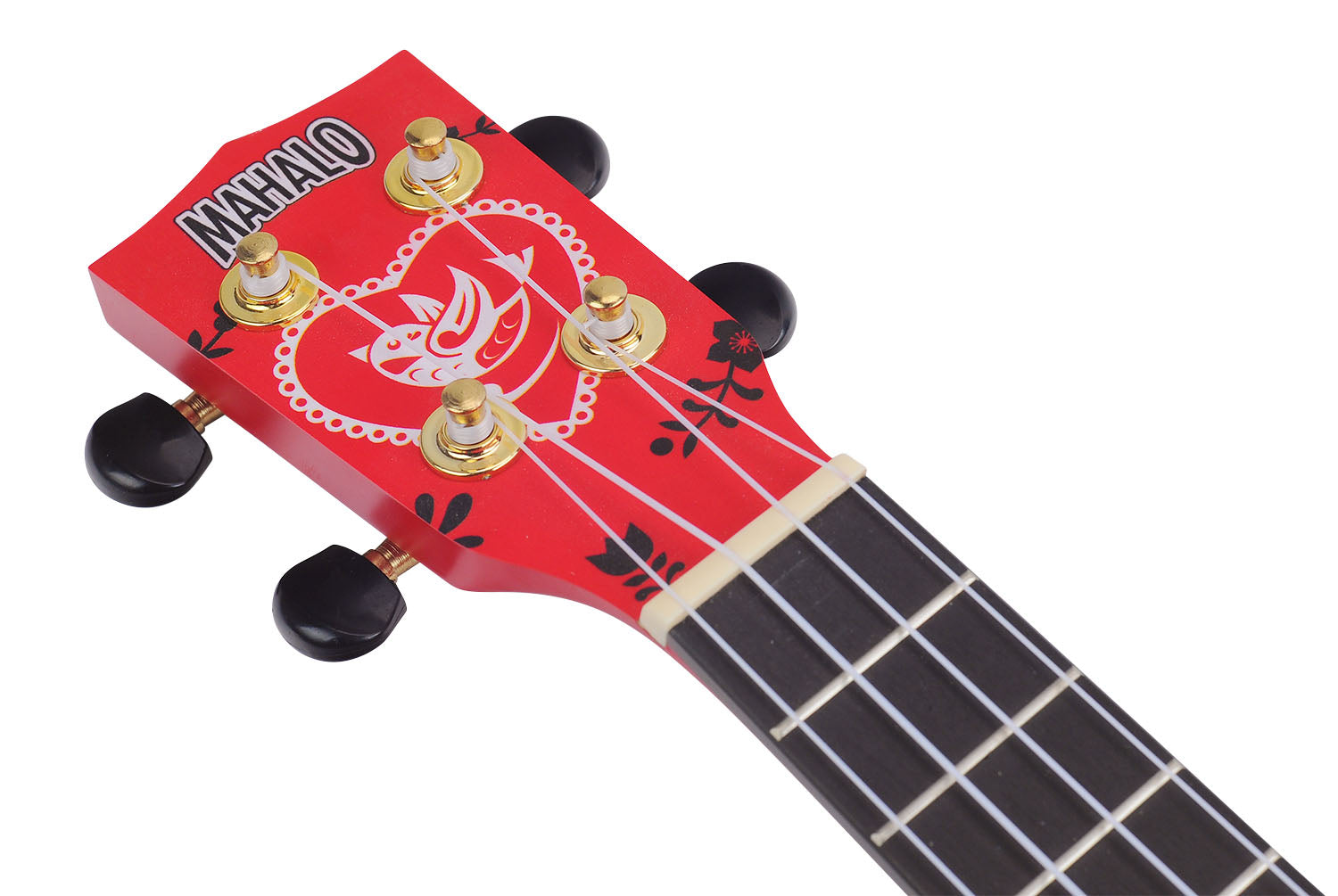 Mahalo MA1RD Art Series Soprano Ukulele. Russian Doll Motiff