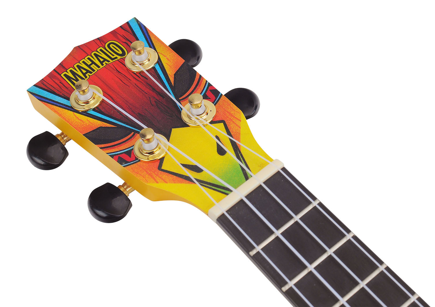 Mahalo MA1TK Art II Series Soprano Ukulele. Tikki Motiff