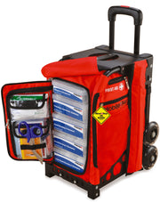 MobileAid® Easy-Roll™ Modular Trauma First Aid Station with BleedStop Compact 100 Bleeding Control Kit