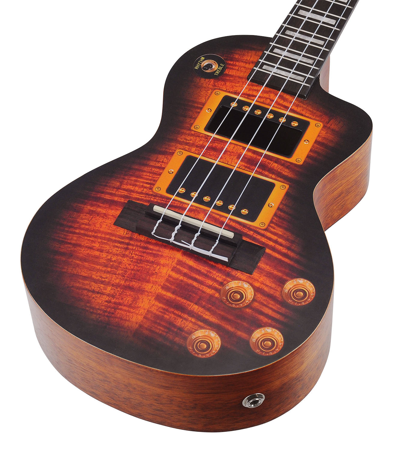 Mahalo MA3EG Artists Elite Series Tenor Ukulele. Electric Guitar Motiff