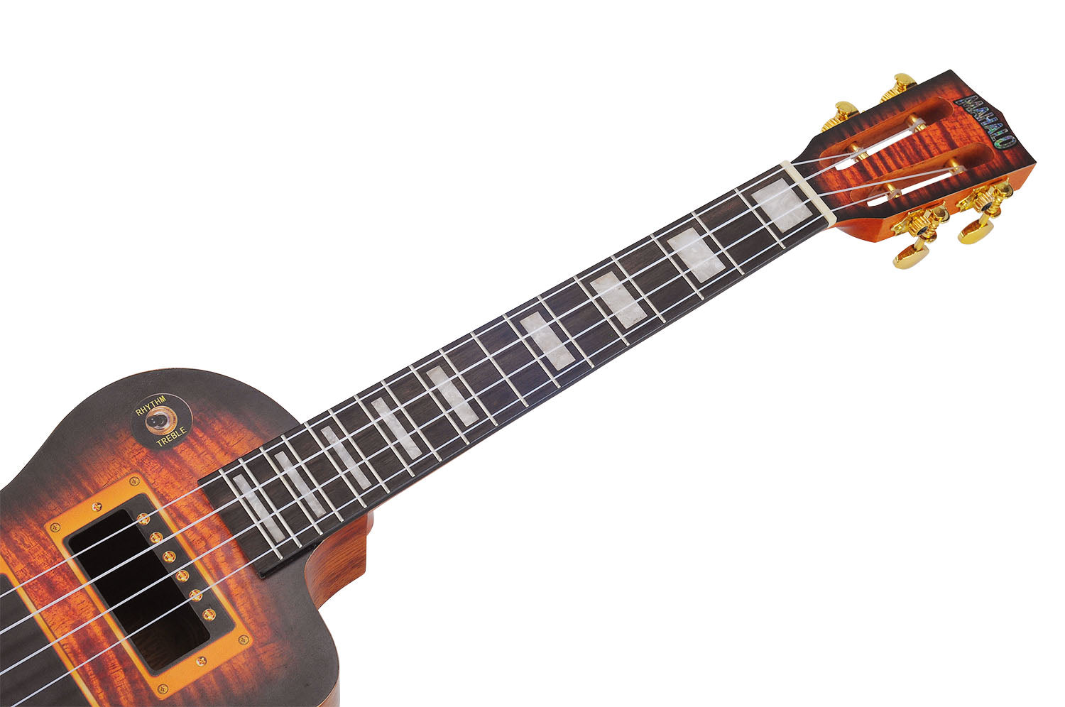 Mahalo MA3EG Artists Elite Series Tenor Ukulele. Electric Guitar Motiff
