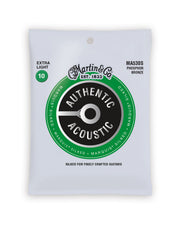 Martin MA530S Authentic Acoustic Marquis 92/8 Phosphor Bronze Extra Light Guitar Stars. 10-47