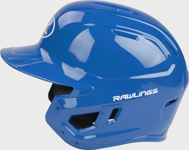 Rawlings Mach Gloss Senior Baseball Helmet - Royal