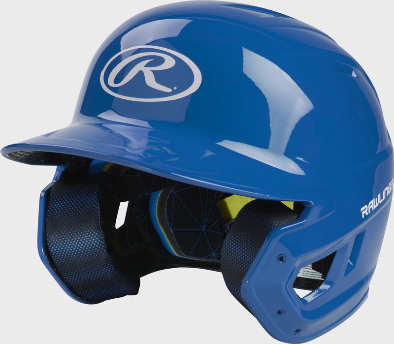 Rawlings Mach Gloss Senior Baseball Helmet - Royal