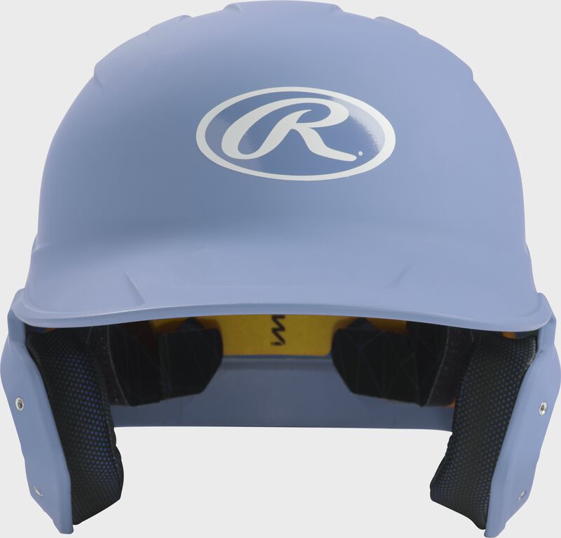 Rawlings Mach Matte Junior Baseball Helmet - Columbia Blue