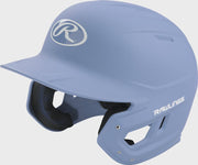 Rawlings Mach Matte Junior Baseball Helmet - Columbia Blue