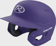 Rawlings Mach Matte Junior Baseball Helmet - Purple