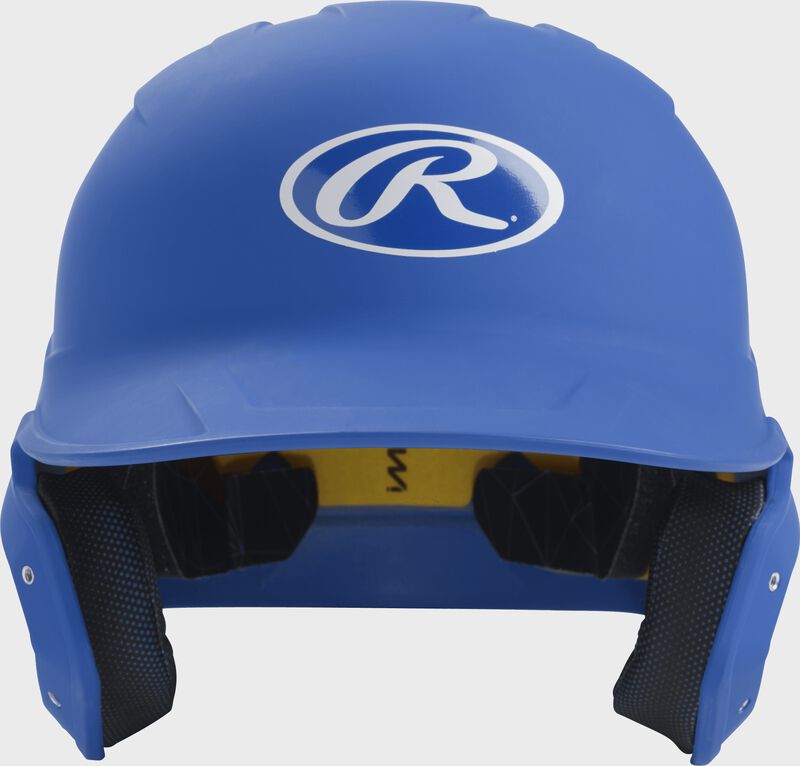 Rawlings Mach Matte Senior Baseball Helmet - Royal