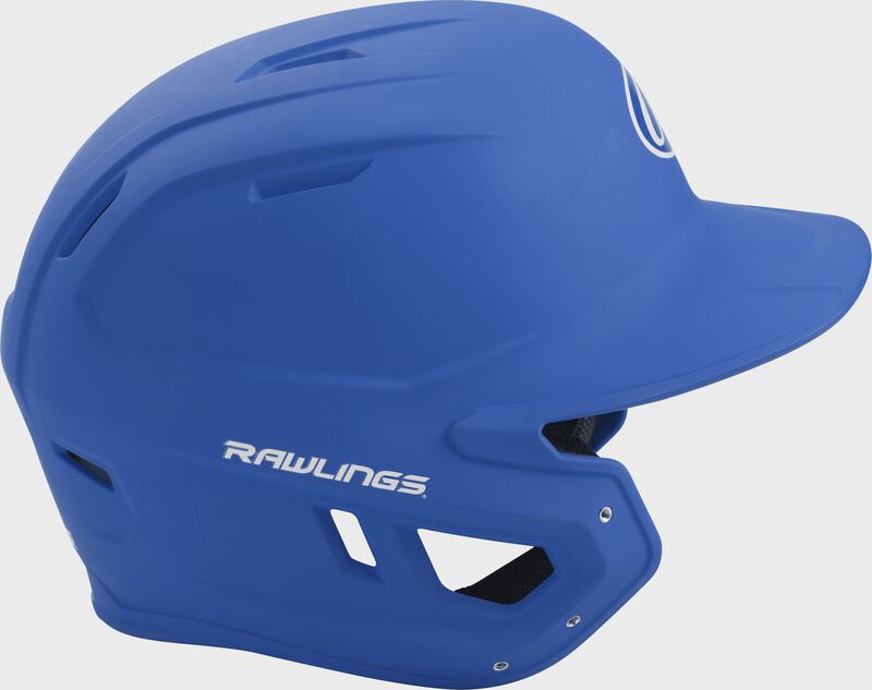 Rawlings Mach Matte Senior Baseball Helmet - Royal