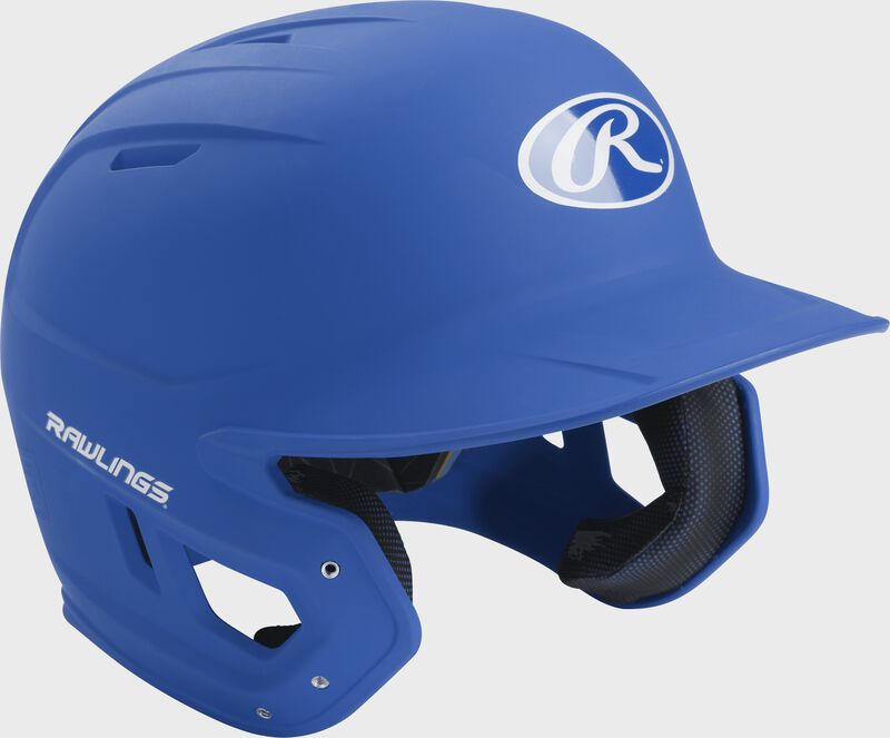 Rawlings Mach Matte Senior Baseball Helmet - Royal