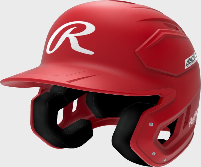 Rawlings Mach-X Max Performance Large/Xlarge Batting Helmet - Large/Extra Large - Scarlet