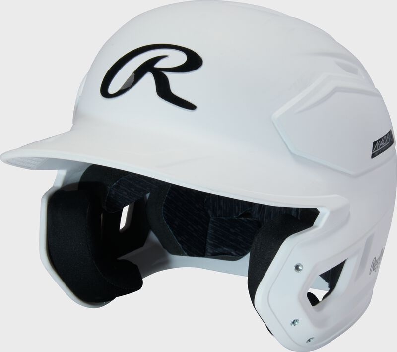 Rawlings Mach-X Max Performance Medium/Large Batting Helmet - White