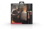Monster ACST2-12AWW Prolink Acoustic 1/4" Instrument Cable. 12 ft - Right Angle to Straight