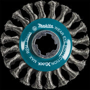 Cable Knot Twist Wire Wheel, Carbon Steel, 4-1/2 Inch Dia.