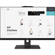 MSI - Modern AM242TP 23.8" Touchscreen All-in-One - Intel Core 5 120U - 16GB Memory - 1TB SSD - Black