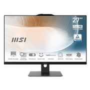 MSI - 27" Display All-in-One PC- Intel Core 5 120U - 16 GB - 1 TB SSD - WIN 11 PRO - Intel Chip - 1920 - Black